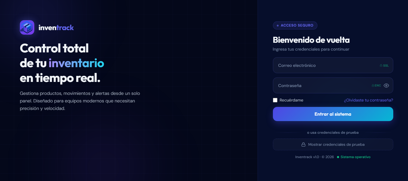 InvenTrack - La Revolución en Gestión de Inventario